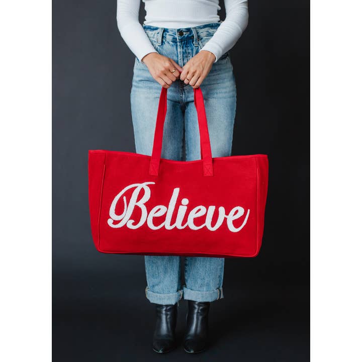 Panache Apparel Co. - Wholesale Tote Bag - Women's - Believe Tote