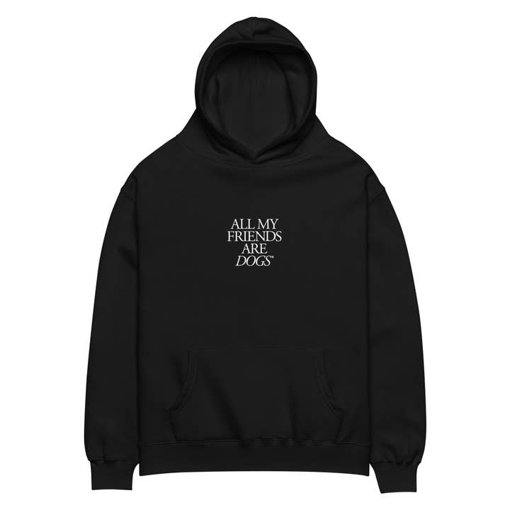 AMFA-DOGS™ Headline Oversized Hoodie for wholesale by all my friends are animals®