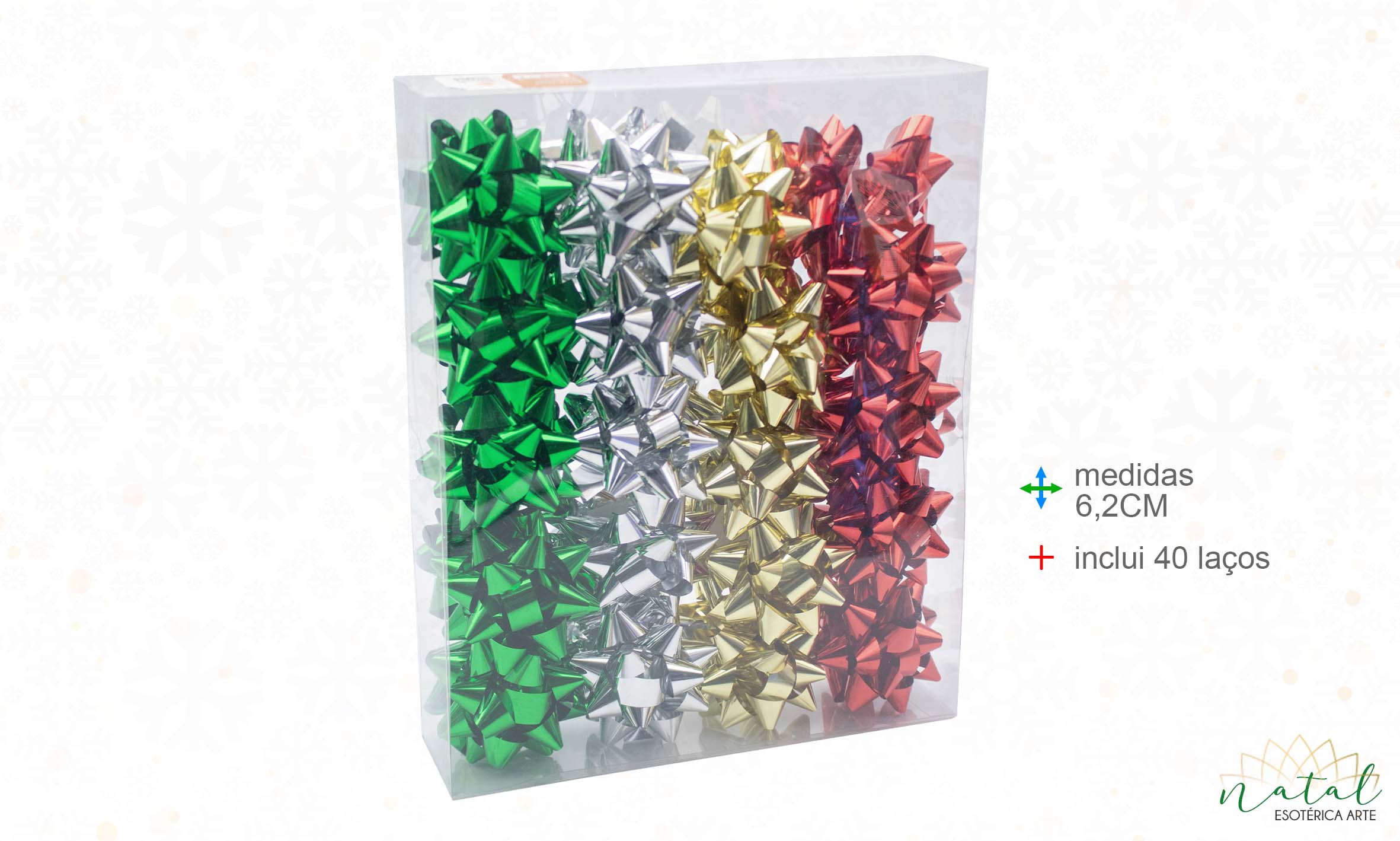 Esoterica Arte – wholesale Band – Gåvbågar 6 st, 2 cm (40 öglor)0