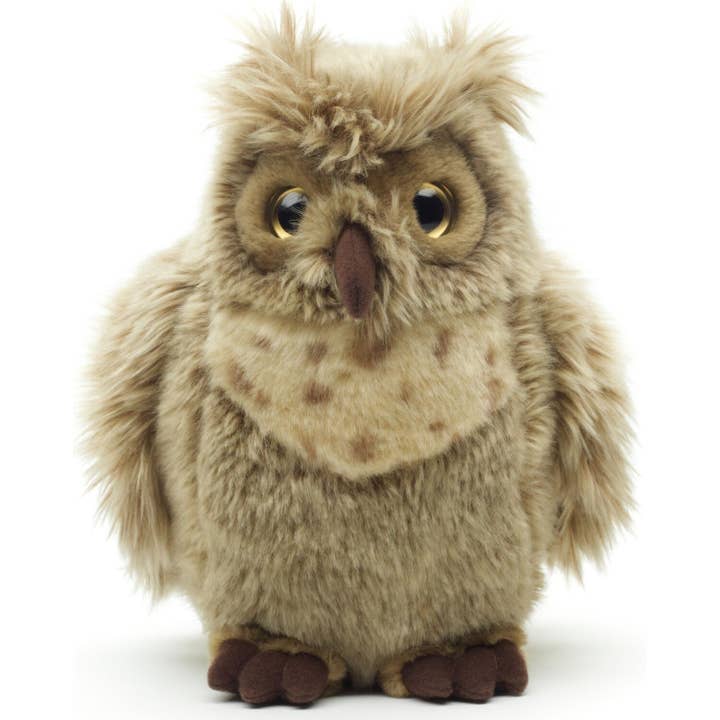 Uni Toys - Wholesale Stuffed/Plush Toy - Kids & Baby - Virginia eagle owl - 'Horneule' - 24cm (height) - cuddly/plush toy