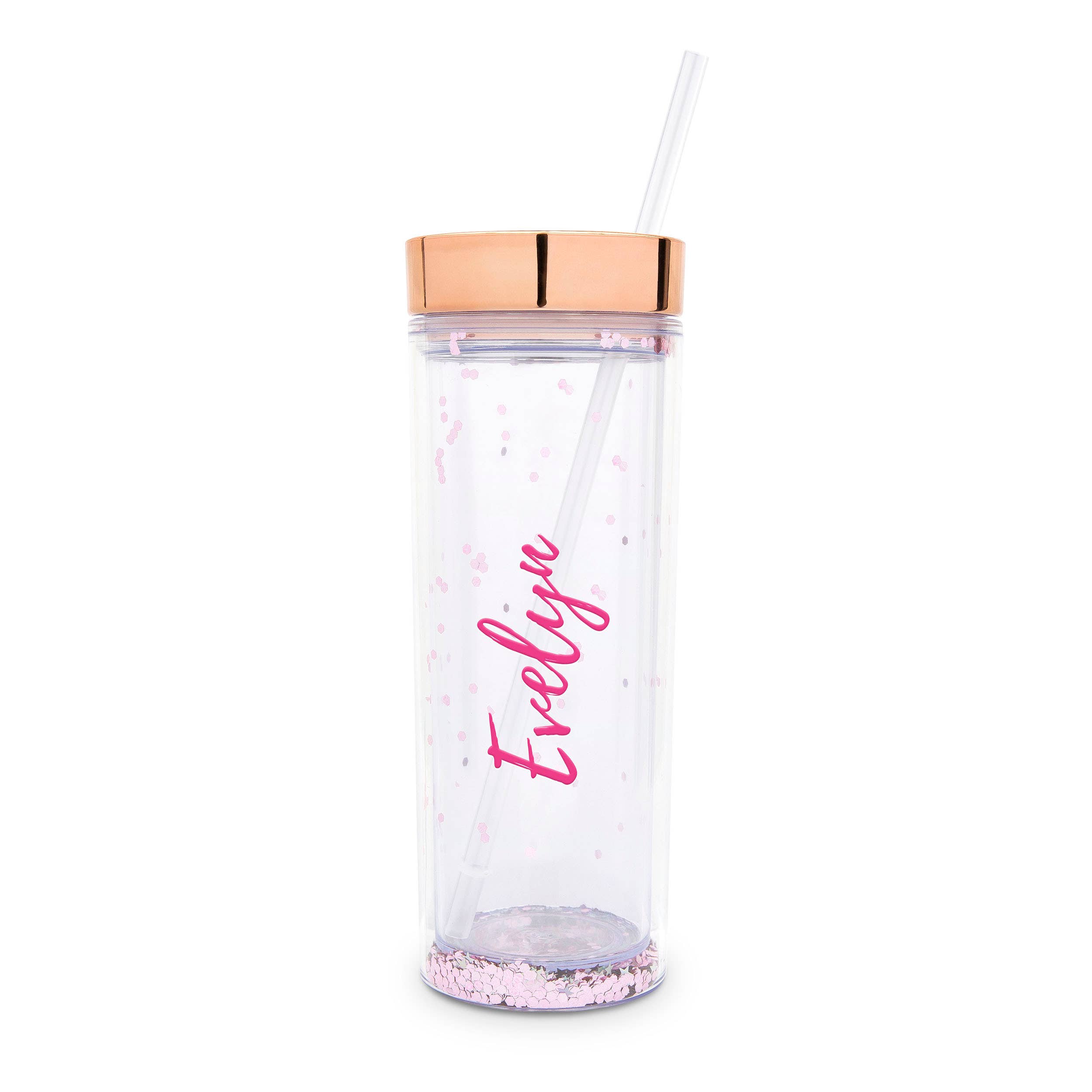 Weddingstar Inc. – wholesale Insulated mug/tumbler – 17 oz. Insulated Plastic Drink Tumbler - Calligraphy22