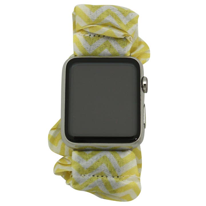 Time World USA - Wholesale Watch Band/Strap - Unisex - Printed Scrunchie Apple Watch Band1