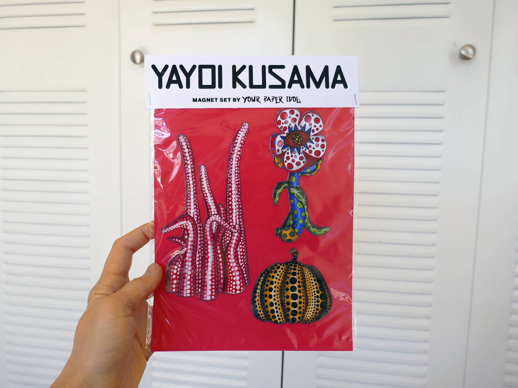 THE PAPER IDOLL - Wholesale Magnet - Yayoi Kusama Inspired Magnet Set2
