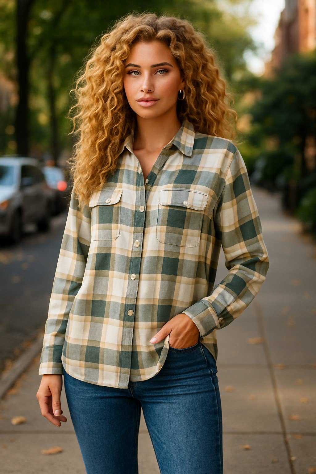 A Woman we Love - Wholesale Button Down Shirt - Women's - 🇬🇧 NEW IN: Lot of 20 Autumn/Winter Shirts1