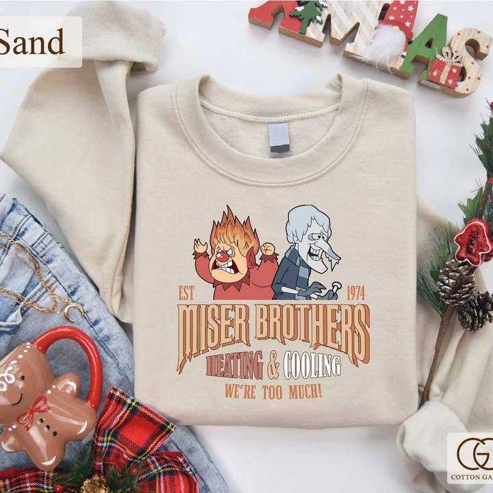 Miser Brothers Christmas Fans Tee Xmas Gift for wholesale by TheKingShirt