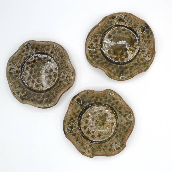 Petoskey Stone Dish for wholesale by Little Traverse Tileworks