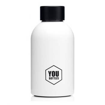 Thermal bottle 300ml — White for wholesale by YouBottles