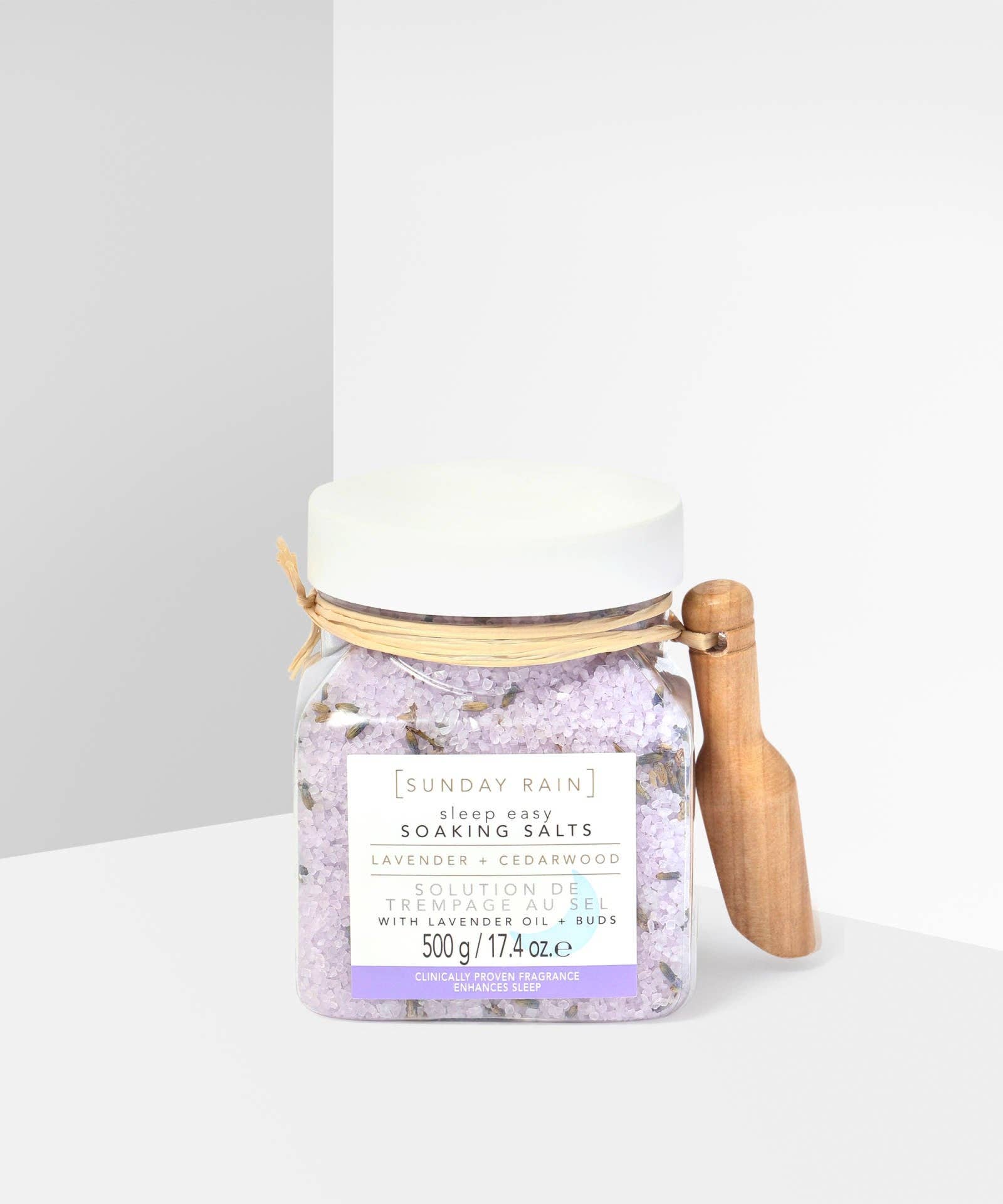 Beauty Goddess - Wholesale Bath Salts - Sunday Rain Sleep Easy Soaking Bath Salts, 300ml