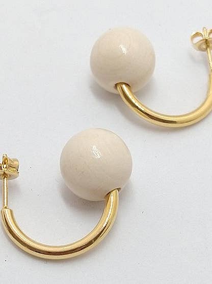 Tina earrings for wholesale by sew a song