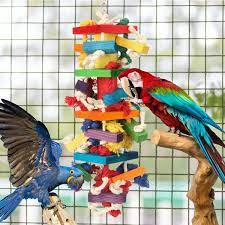 Caitec Inc - Wholesale Bird Swing/Toy - Extra Large Knots N Blocks Bird Toy Featherland Paradise1
