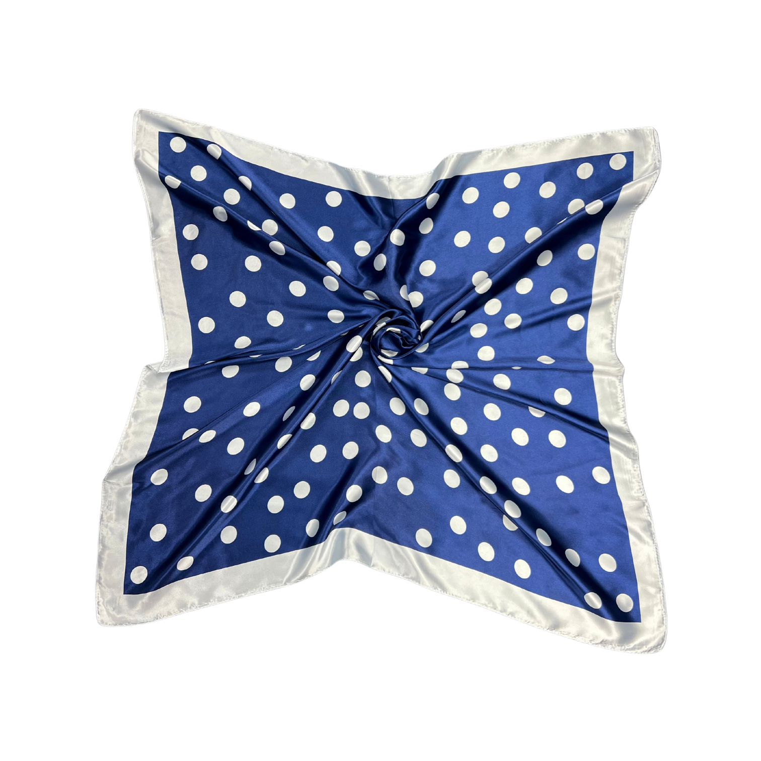 Lili Scarves (US Duty Free) - Wholesale Scarf - Women's - Polka Dot Pattern Silk Touch Square Scarf10