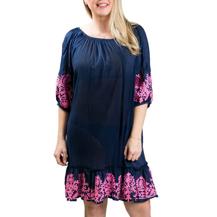 Top It Off - Wholesale Tunic - Women's - Jules Embroidered Tunic 3