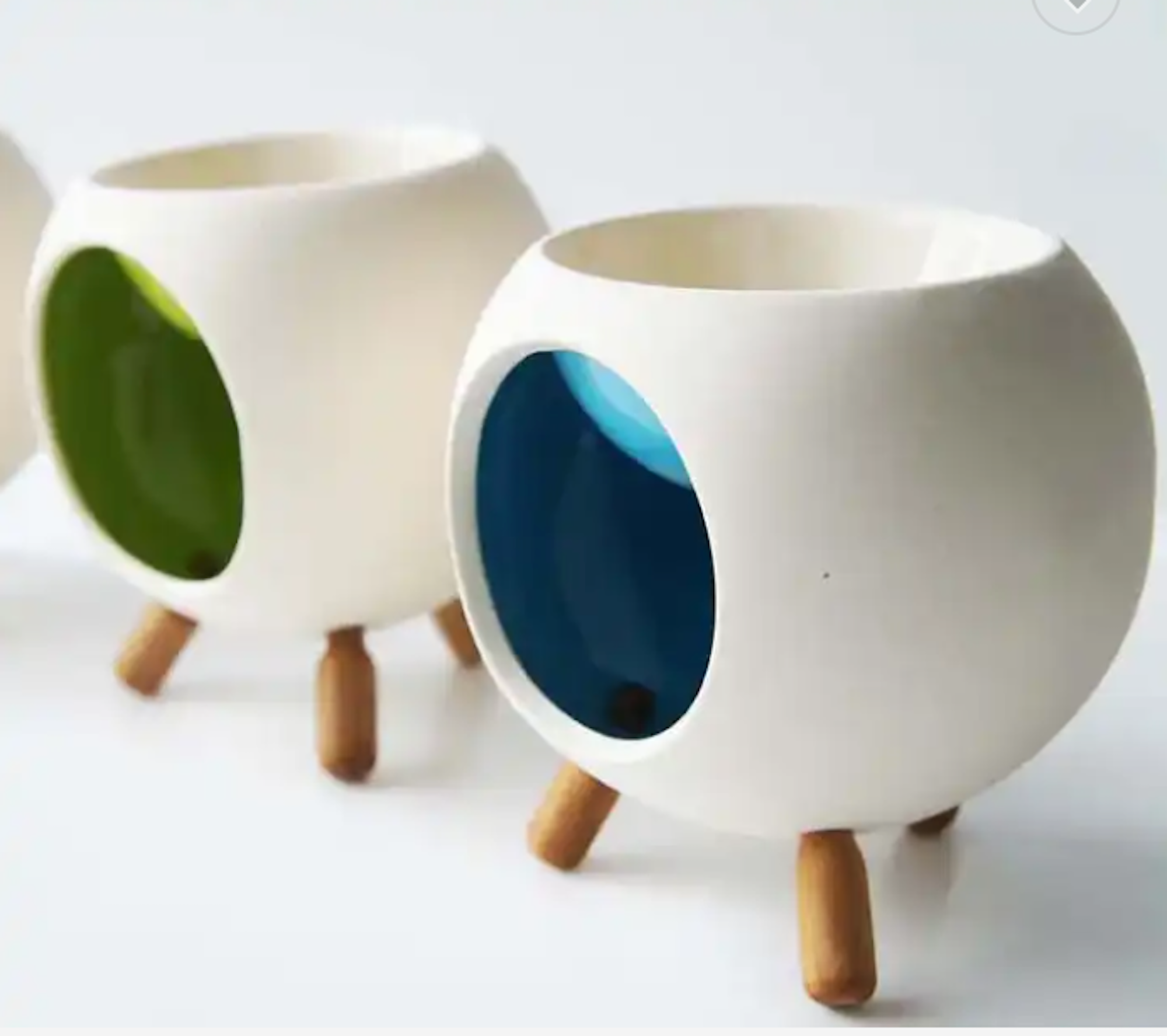 Anoq - Wholesale Wax Warmer - Aromatic diffuser for scented wax. ROUND GREEN burner4