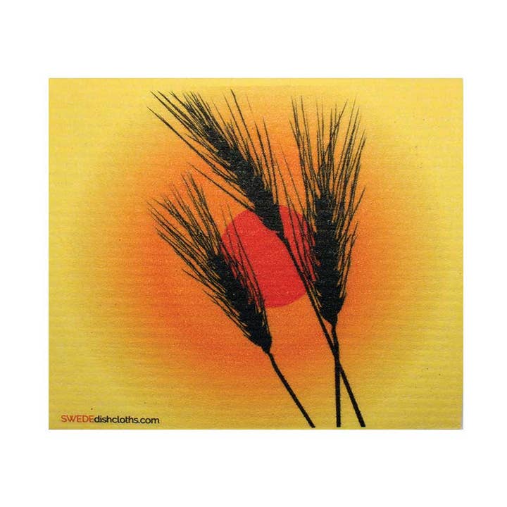 Swedish Dishcloth Wheat Silhouette for wholesale by SWEDEdishcloths