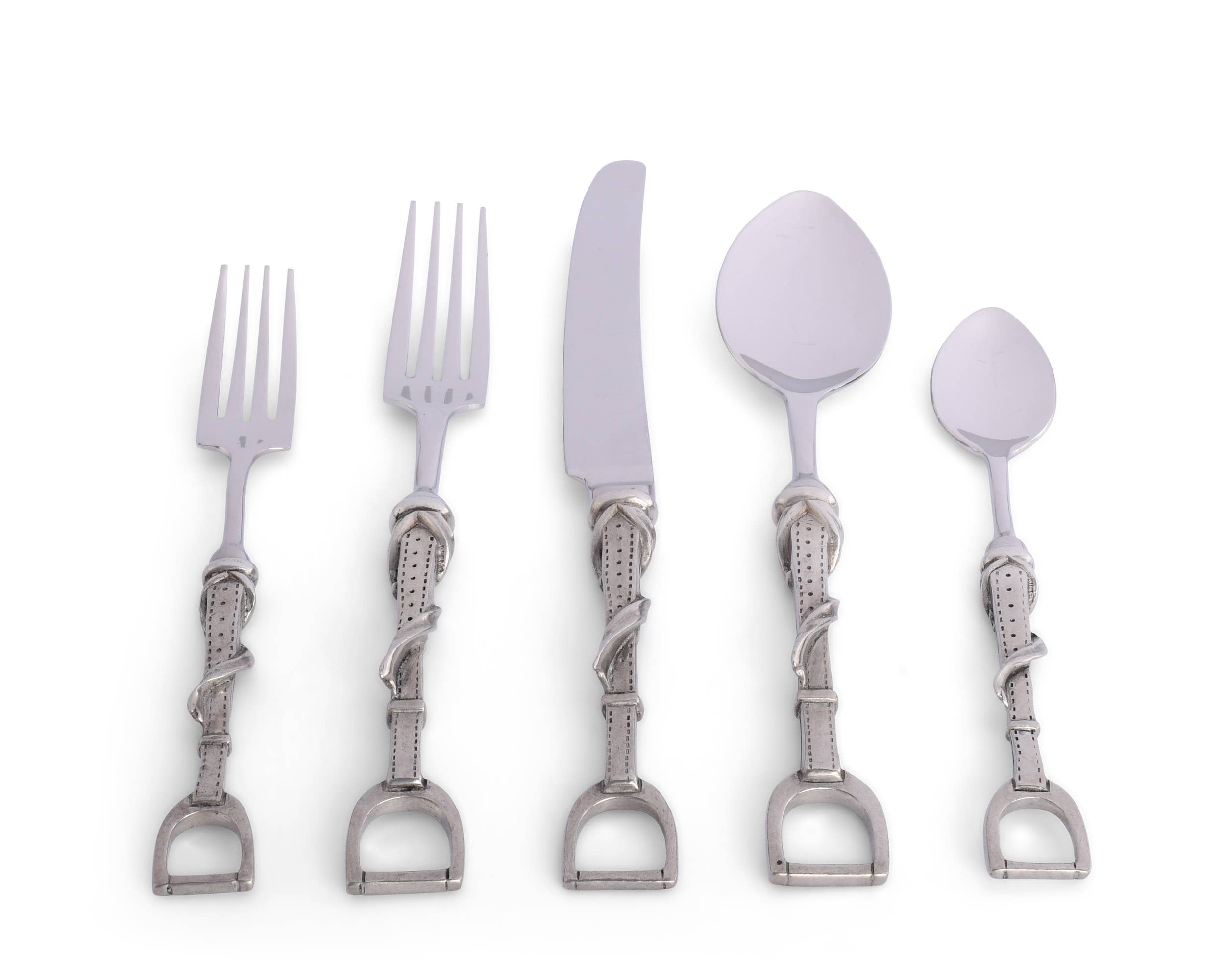 Vagabond House - Wholesale Flatware Set - Stirrup Flatware2