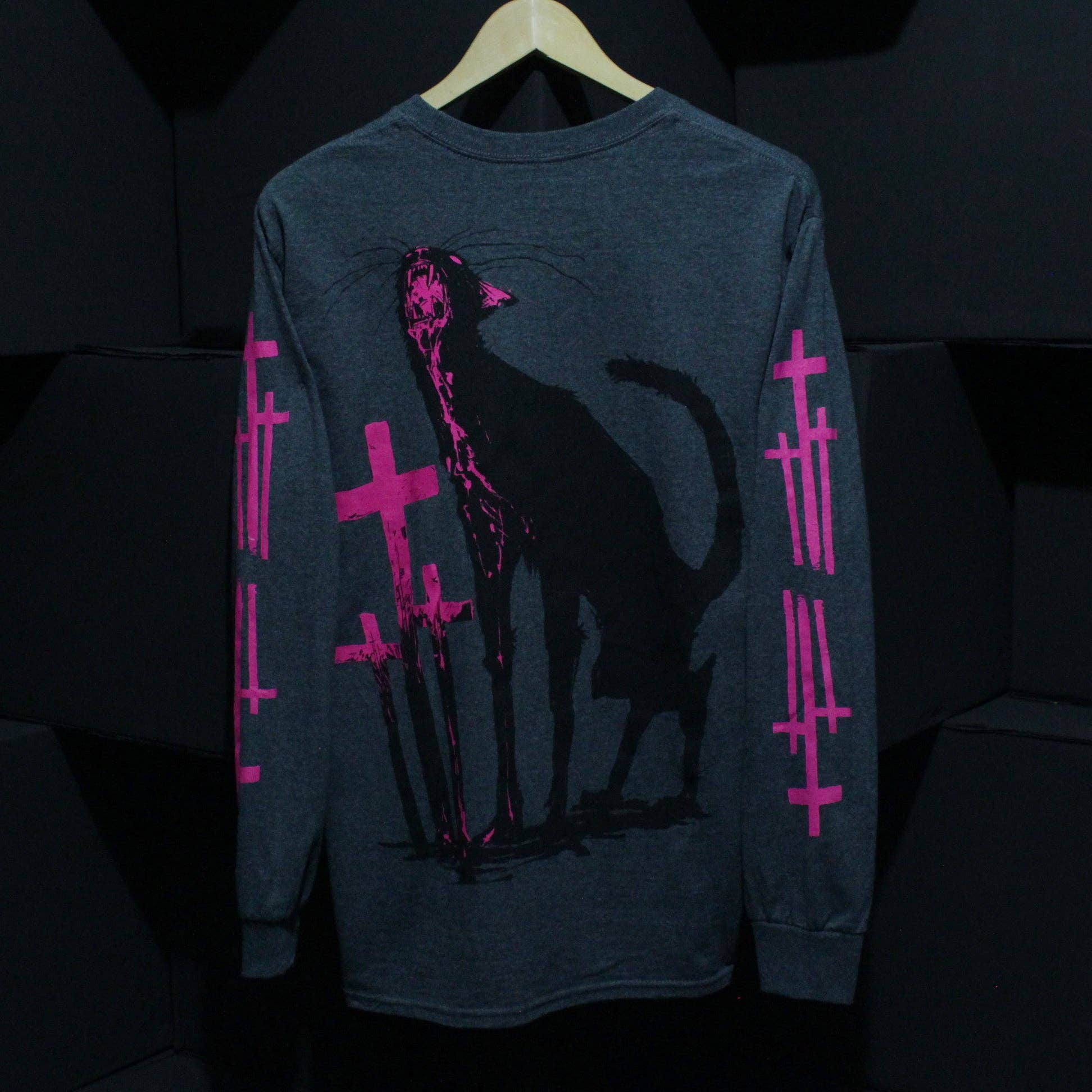 Godmachine - Vendita all'ingrosso Camicia - Unisex - Maglietta a Maniche Lunghe Premium Unisex El Gato2