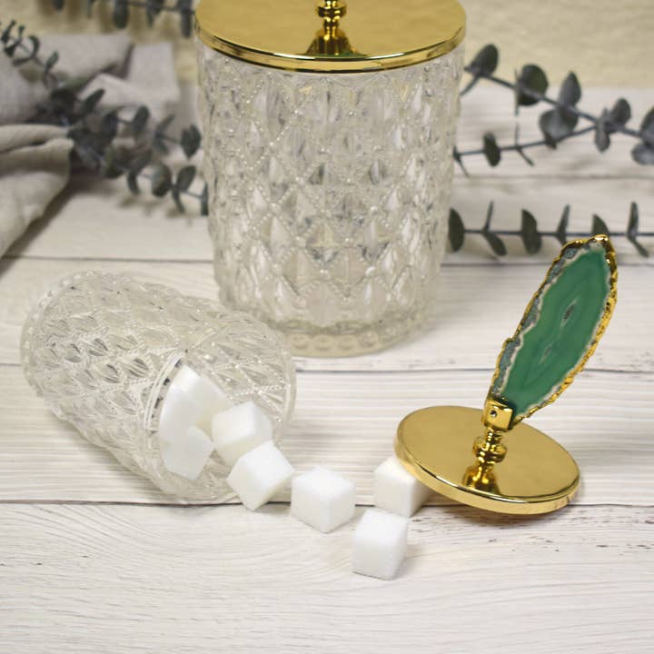 PIETRA DI CASA – wholesale Decorative box – Glass Box MOMI Green| Home Decor| Gift6