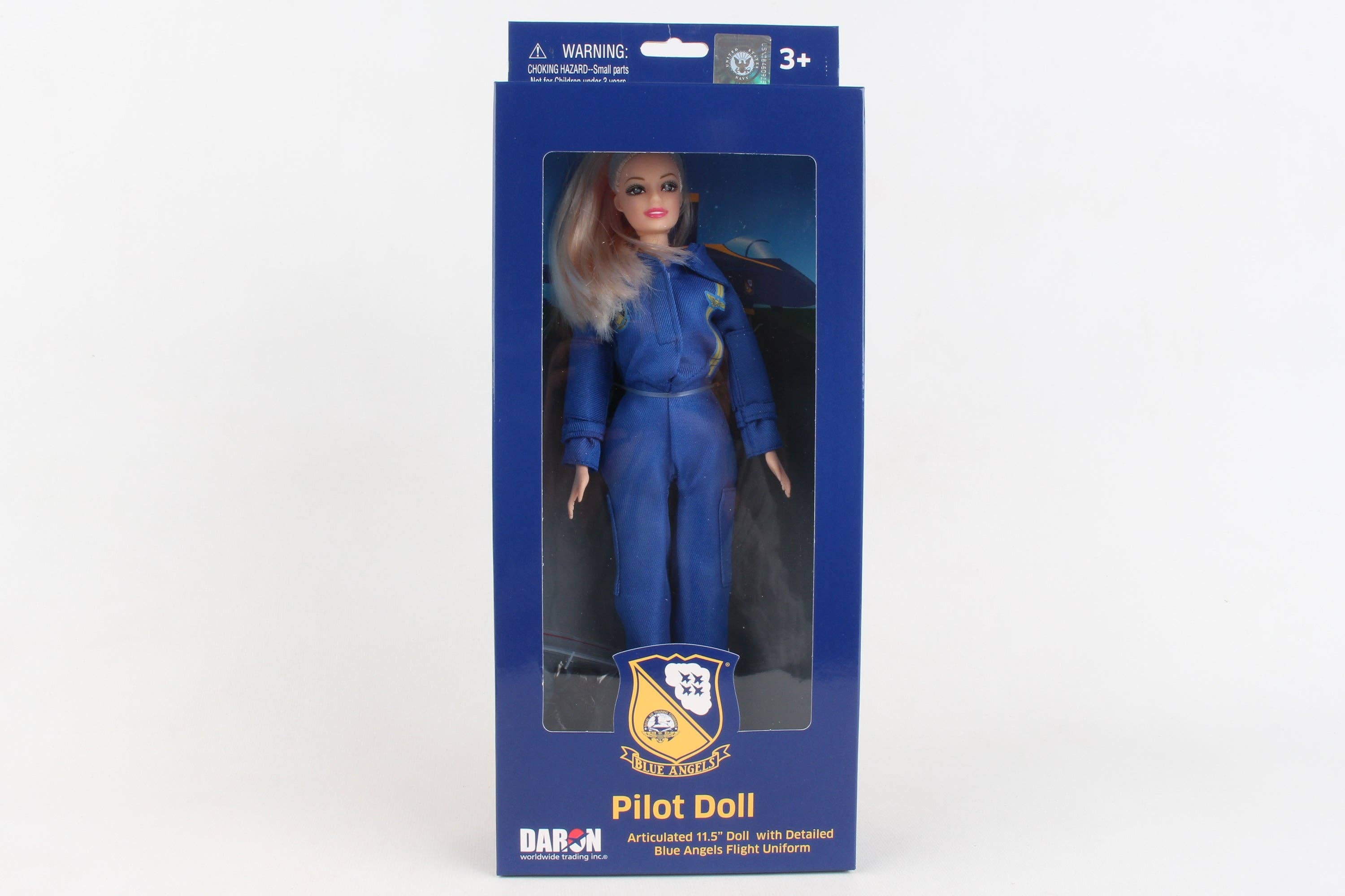 Daron Worldwide Trading - Wholesale Doll - Kids - DA381 Blue Angels Doll Female  by Daron Toys4