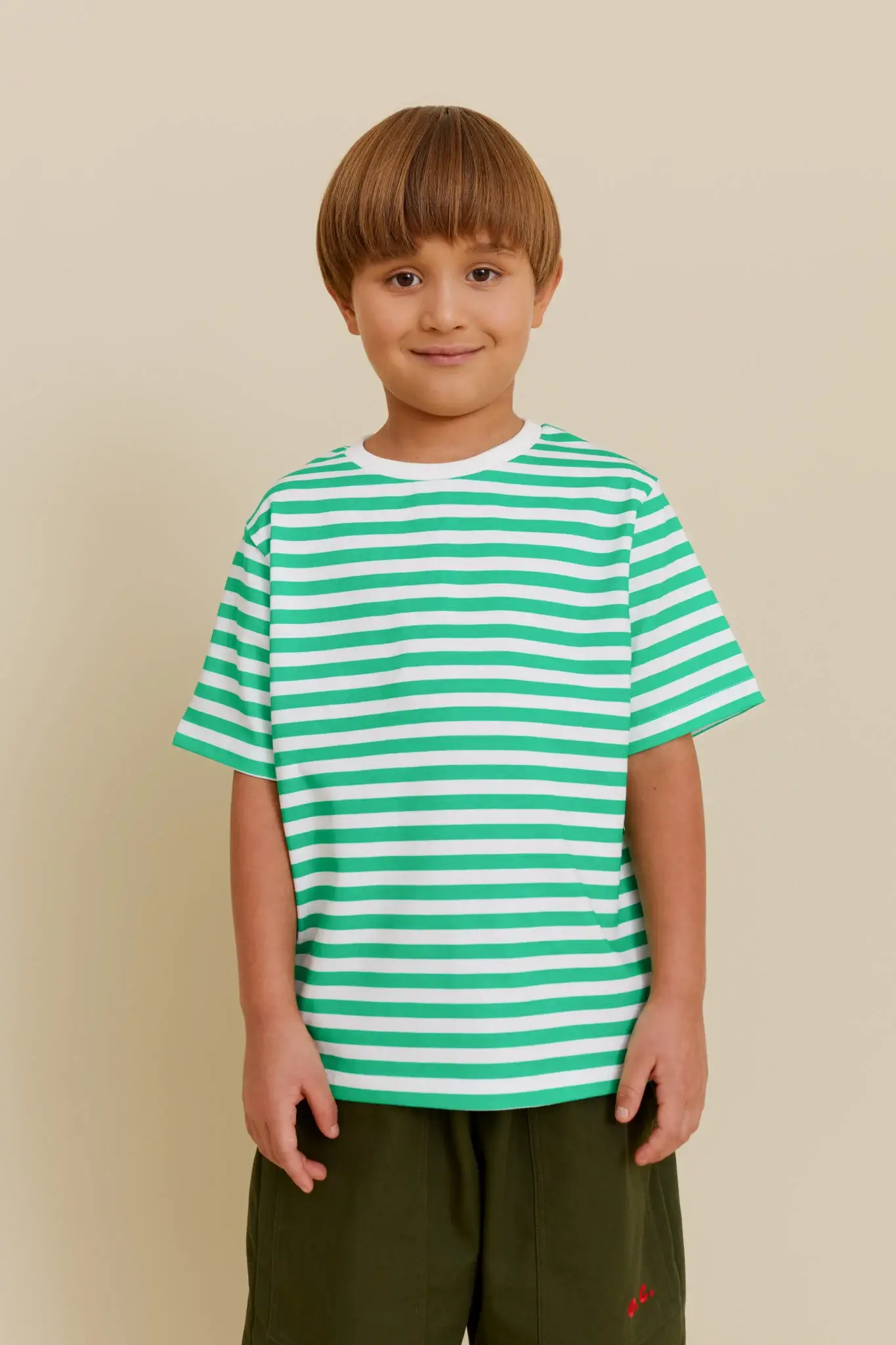 OXOX CLUB - Wholesale T-Shirt - Kids - ORGANIC COTTON STRIPED TEE0