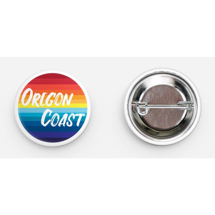 Oregon Coast Horizon - Button (1.25") for wholesale by Tree City Stickers