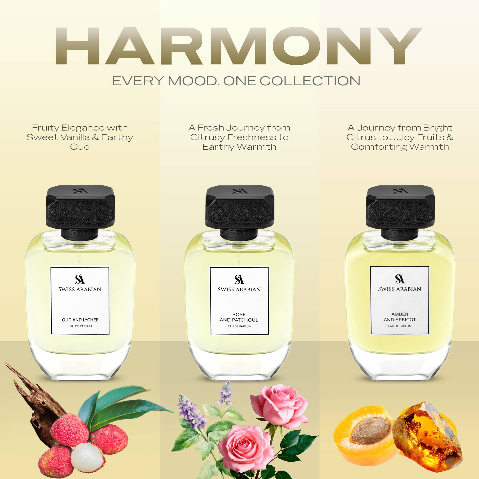 SWISS ARABIAN - Vente Parfum/Eau de toilette - Swiss Arabian Oud & Lychee Luxury EDP pour Unisexe 100ml3