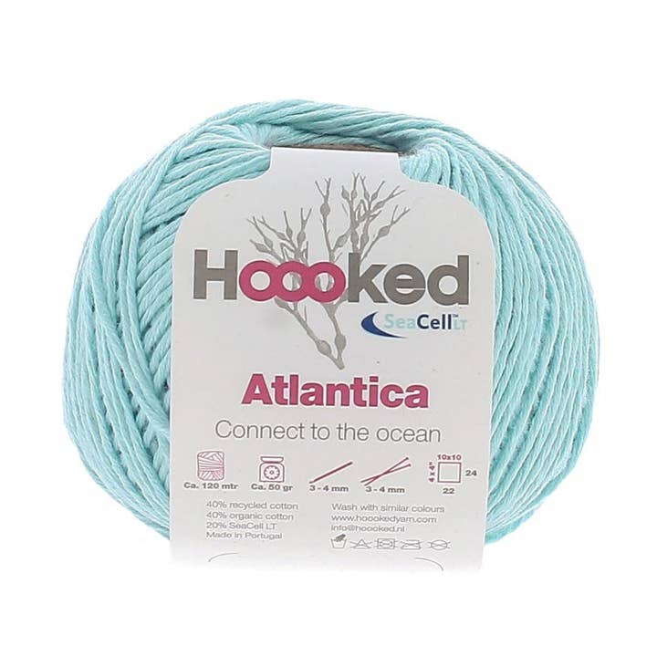 Hoooked Atlantica SeaCell bomuldsgarn - forbundet med havet for engroshandel hos Hoooked Yarns