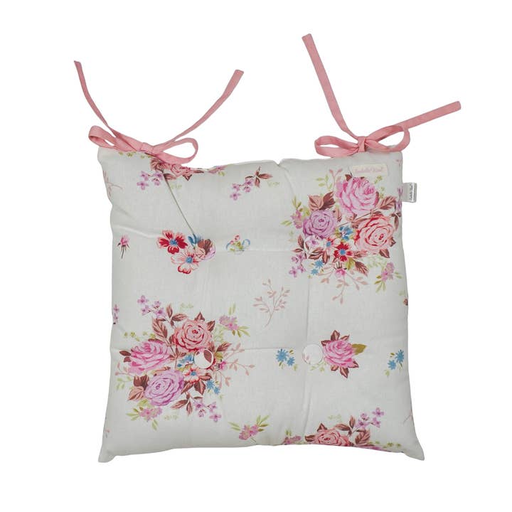 Almofada de cadeira Flora 40x40 cm Isabelle Rose por atacado de Isabelle Rose