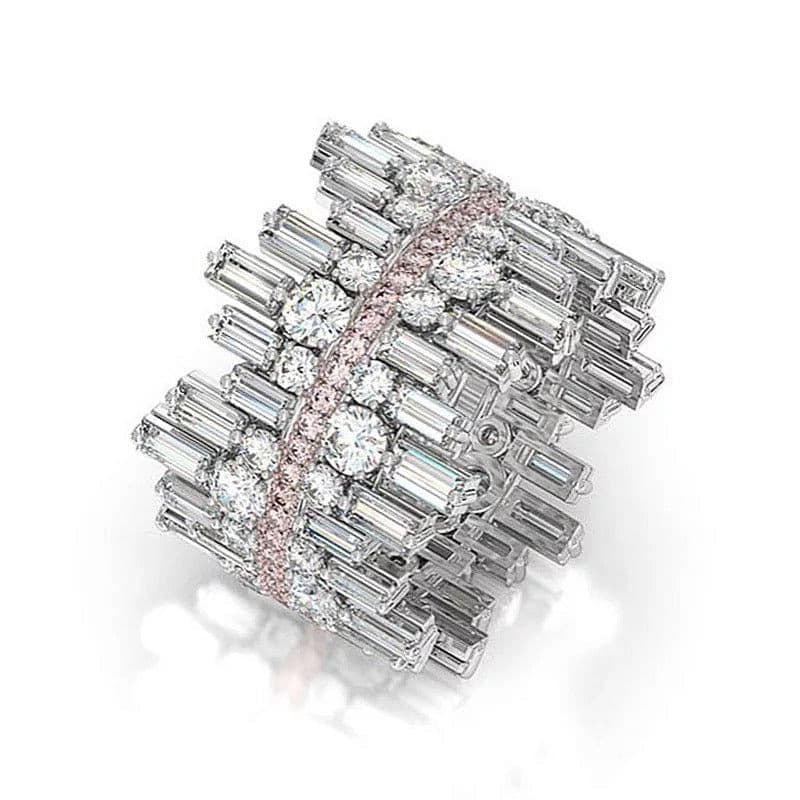 ElevateWell - Wholesale Multi-Stone Ring - Eternity Band Ring2