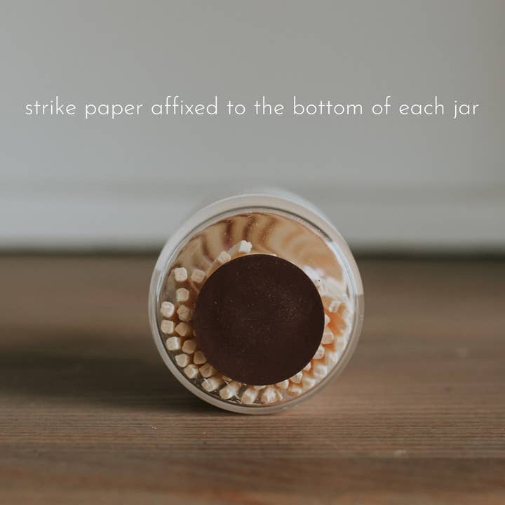 Matchstick Boutique - Wholesale Matches - Apothecary Matches: Unlabelled