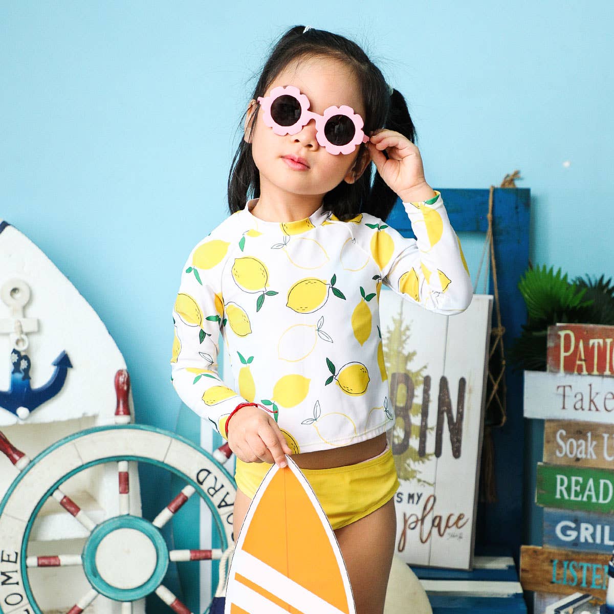 Little Sunnie - Wholesale Sunglasses - Kids - Sunnie - Cute Sunflower Polarized Kids Sunglasses23