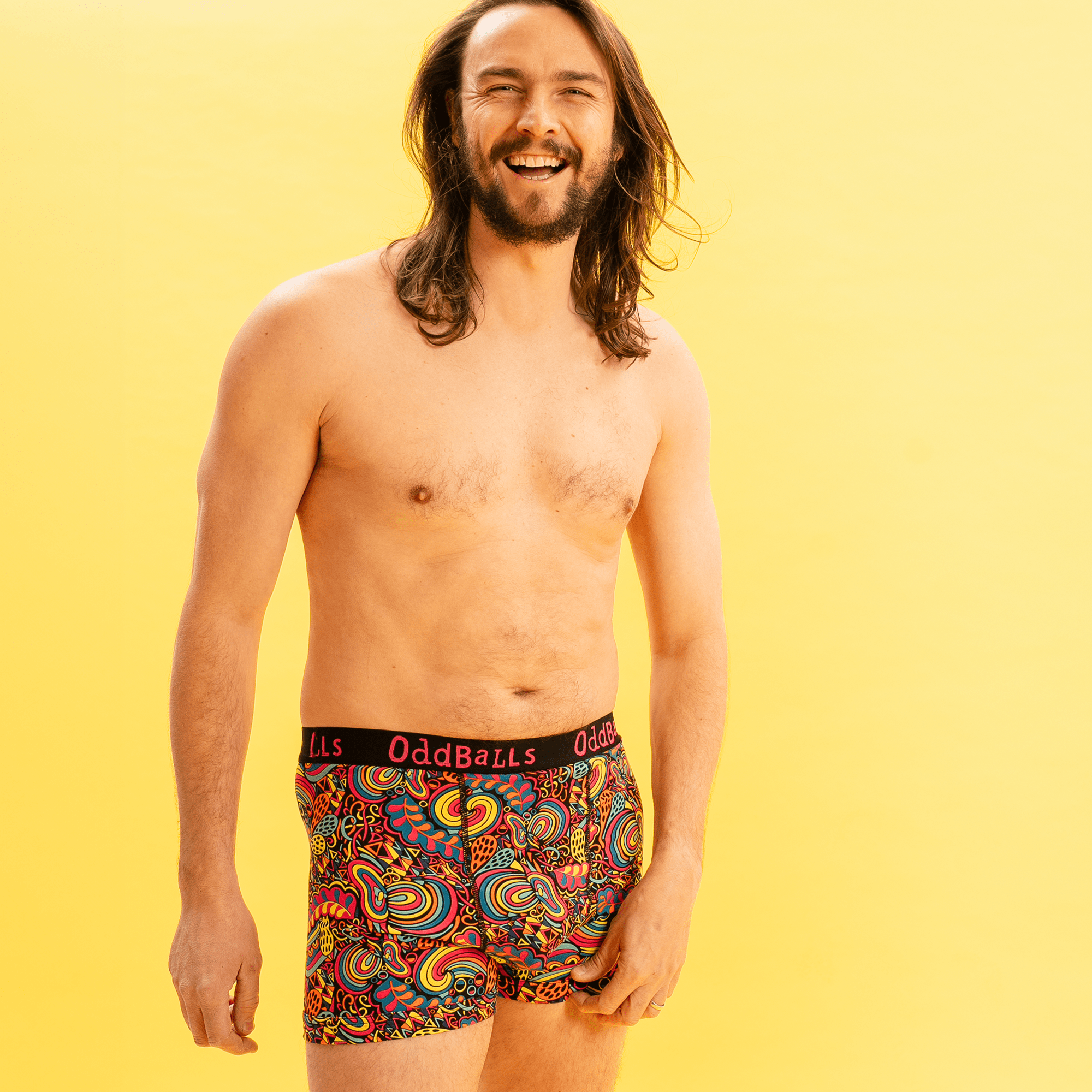OddBalls – wholesale Underwear – Men's – Enchanted - Mens Cotton Boxer Shorts4