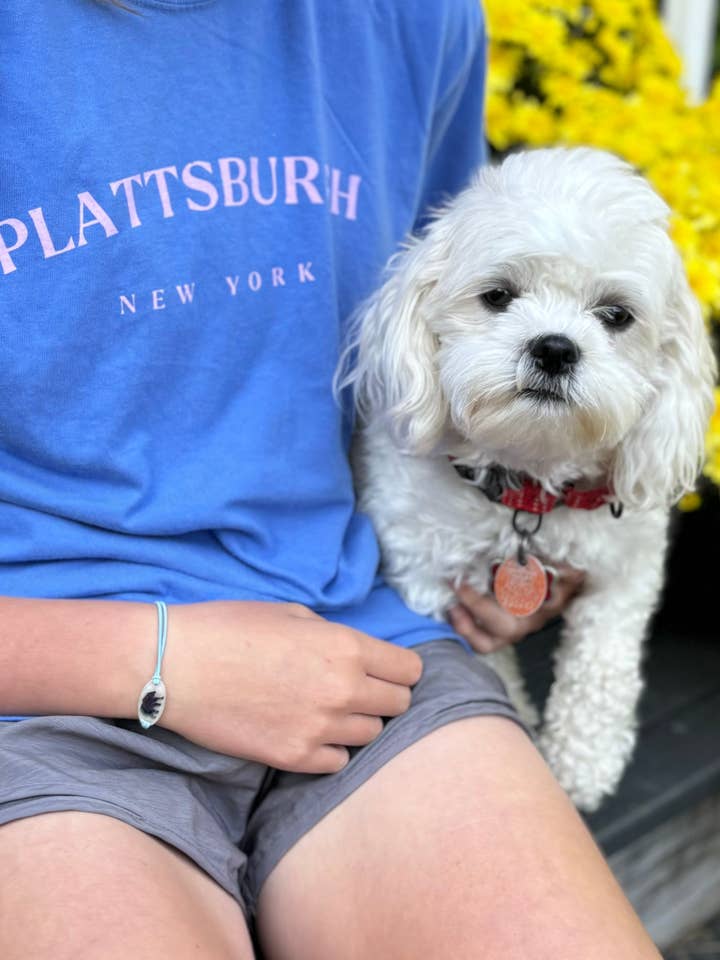 Plattsburgh, NY T-Shirt | Comfort Colors T-Shirt | Lake City Pride | North Country Apparel | SUNY Plattsburgh Abschlussgeschenk | Adirondack Region Shirt | Upstate NY Love | Einzigartiges Plattsburgh-Souvenir für den Großhandel von Just Wandering Co.