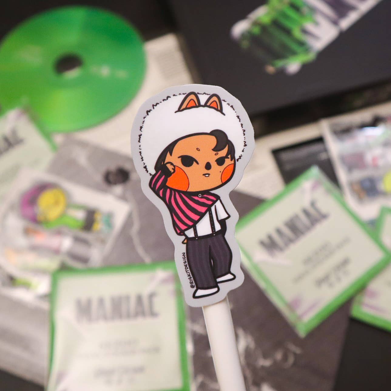 Riskit Design - Wholesale Sticker - KPOP Maniac Vinyl Stickers6