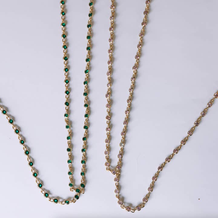 The Good Karma Crystal Lariat for wholesale by Jay Nicole Designs