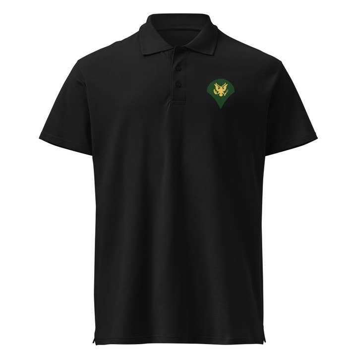 Premium pique polo shirt Army - Specialist E-4 (SP4 ) X 300 for wholesale by MIP