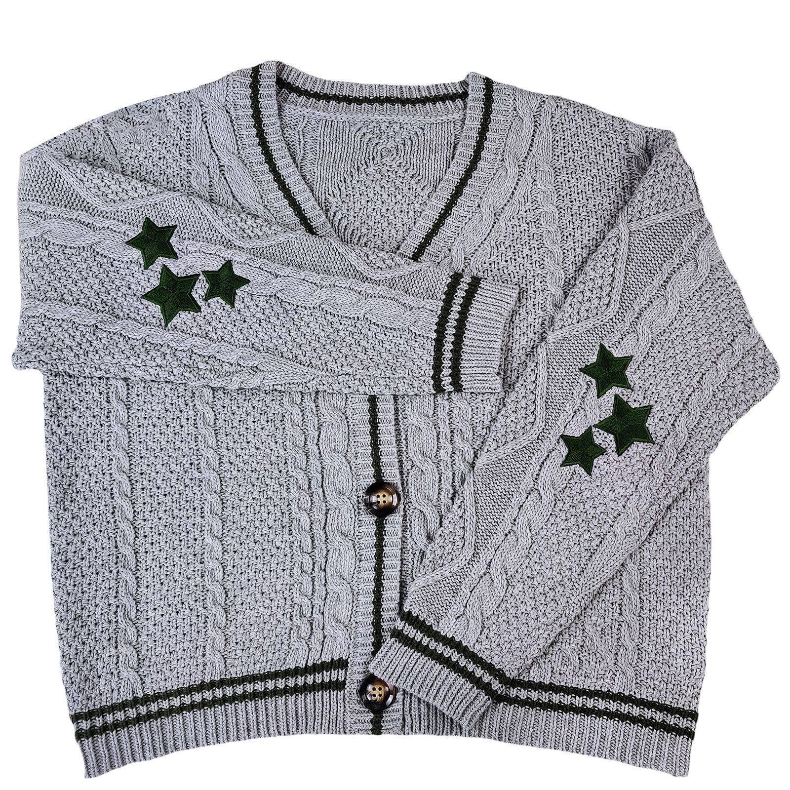 Mapcie - Wholesale Cardigan - Women's - STAR SWEATER CARDIGAN5