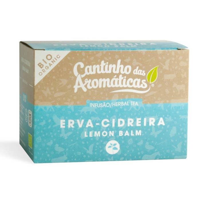 Sachets de infusión de toronjil BIO - 20 unidades para venta al por mayor de Cantinho das Aromáticas