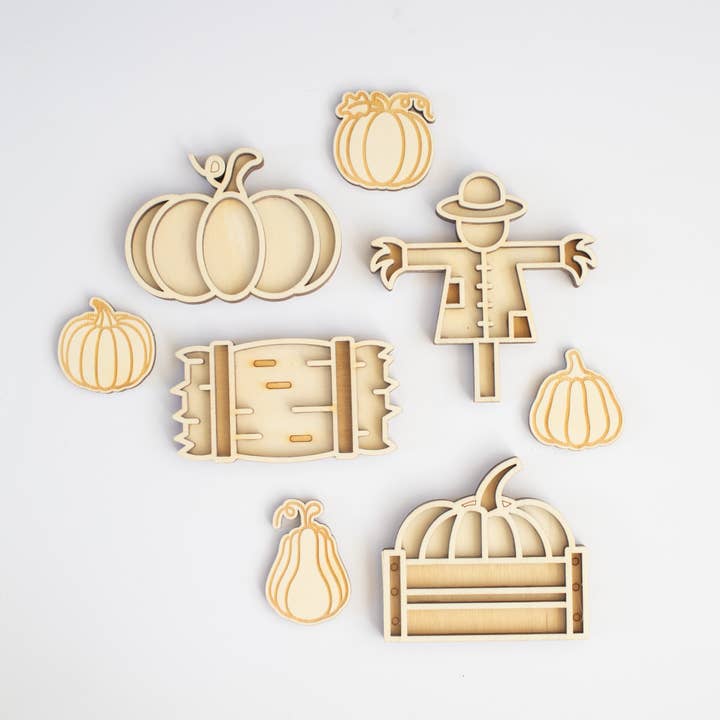 Studio de Rijk - Wholesale Toy Set - Kids - Play tray mini set - Pumpkin Field2