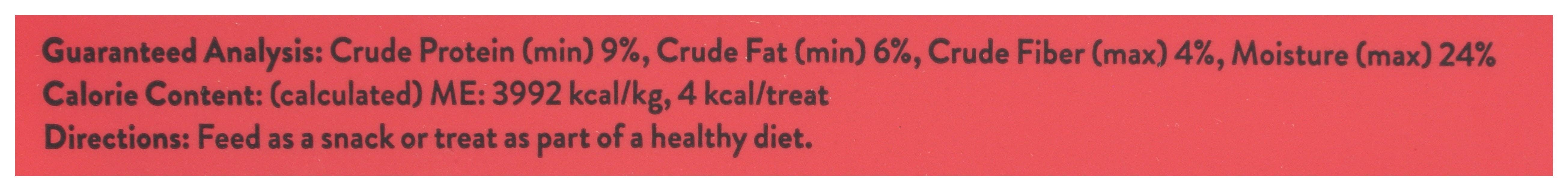 Everyday Supply Co - Wholesale Pet Treats - Dog - BOCCES BAKERY TREAT DOG TRNING BEEF CHD - Case of 121