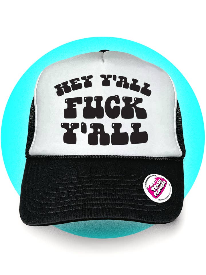 Hej I knepper jer alle for engroshandel hos Trash Flowers Trucker Hats