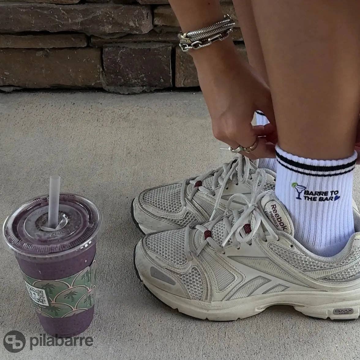 Pilabarre - Wholesale Socks - Women's - Barre to the Bar - Barre Grip Socks2