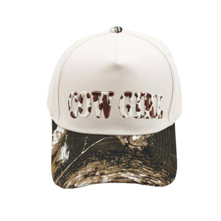 Hatzzi - Wholesale Trucker Hat - Women's - COW GIRL 3D Embroidered Trucker Hat4