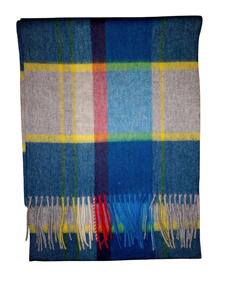 Strathurie - Wholesale Scarf - Unisex - Strathurie Lambswool Ladies Gents Tartan Check Scarf1