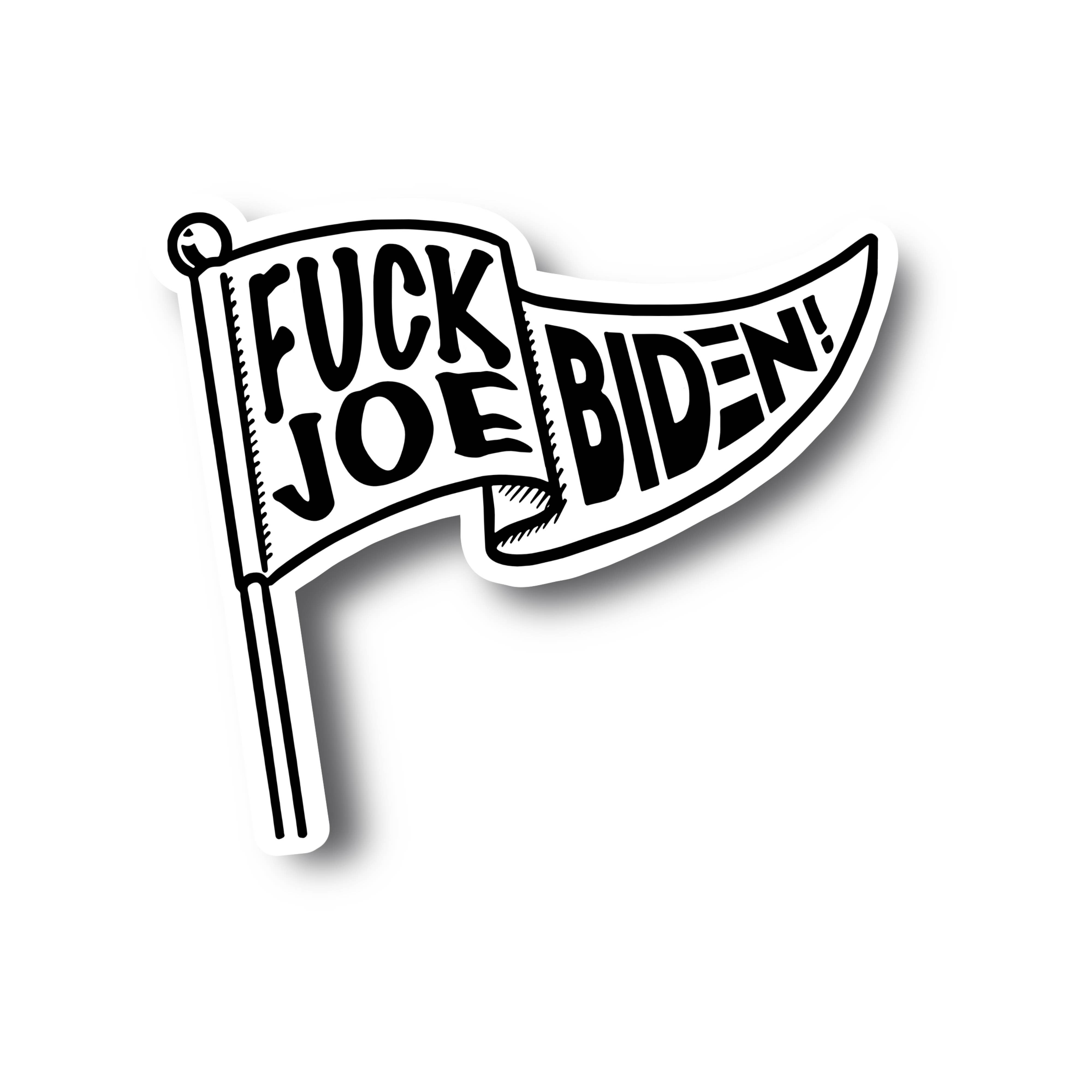 Let's Go Brandon! F**k Joe Biden LGB FJB Bumper Sticker