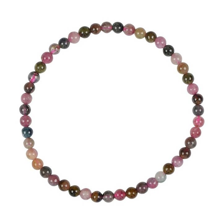 4 mm Armband i flerfärgad turmalin för wholesale av WLM