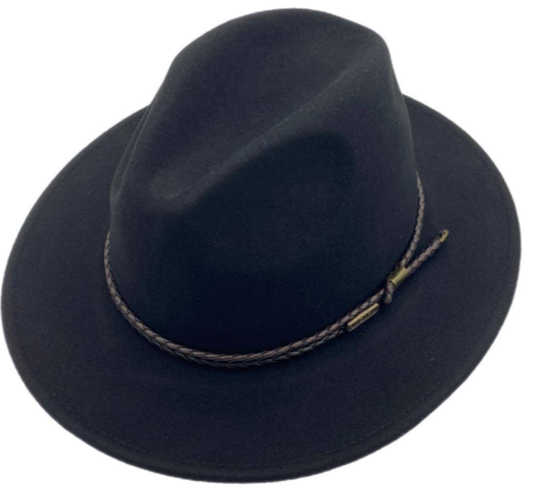 Jacaru Australia - Vente Chapeau en feutre – unisexe - Chapeau Fedora Jacaru 1847 Outback14