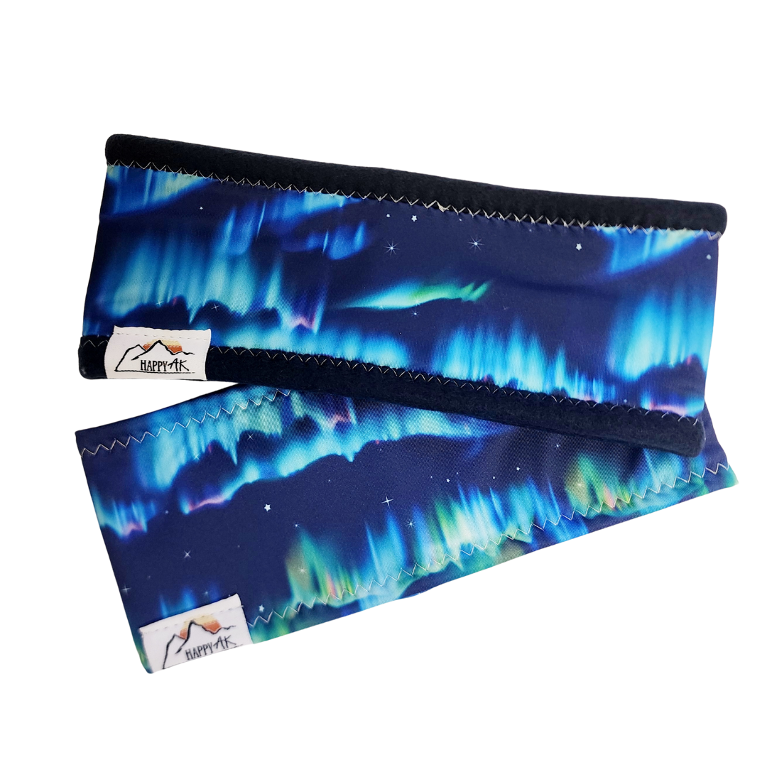 HappyAK Handmade Headbands and Neckwear - Vendita all'ingrosso Fascia per capelli - Donna - Fasce per Capelli Foderate in Pile (Floreale/Natura)-Pacchetto8