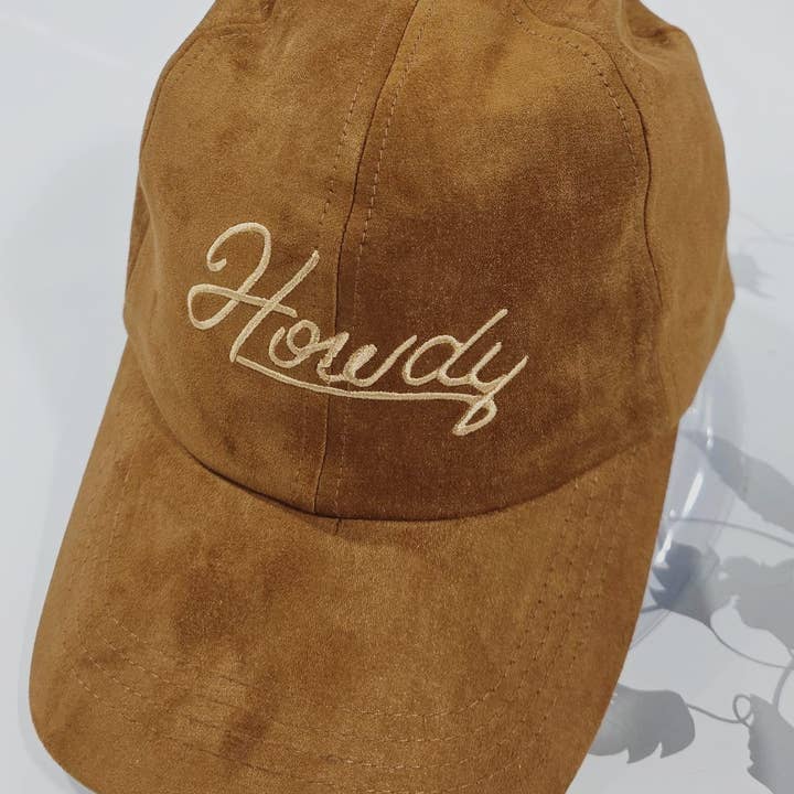 Gorra de béisbol de ante "Howdy" LCAP-4198 para venta al por mayor de Oblige by G