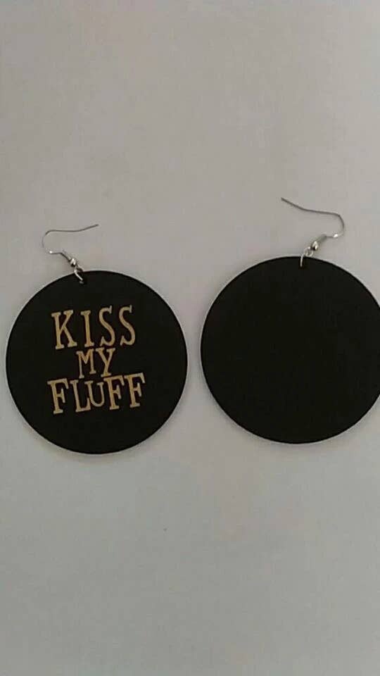 My Beautiful Fluff – wholesale Dangle earrings – Kiss My Fluff Earrings0