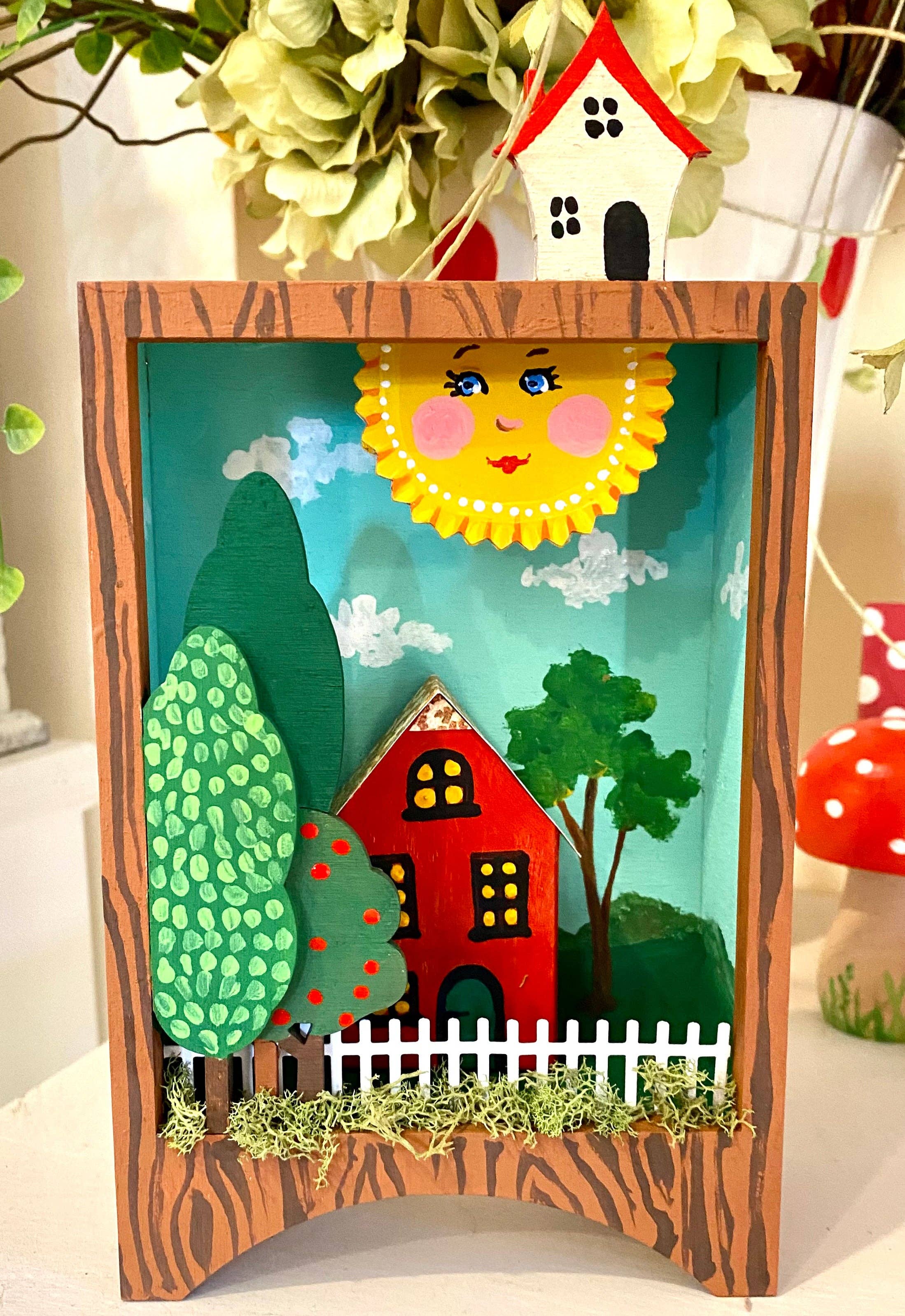 Mary Engelbreit Studios - Wholesale DIY Craft Kit - Woodland Shadow Box Building Kit3